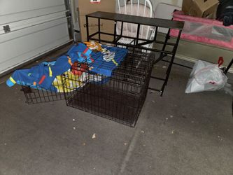 Dog Kennel 24 x 18 with tray puppy
