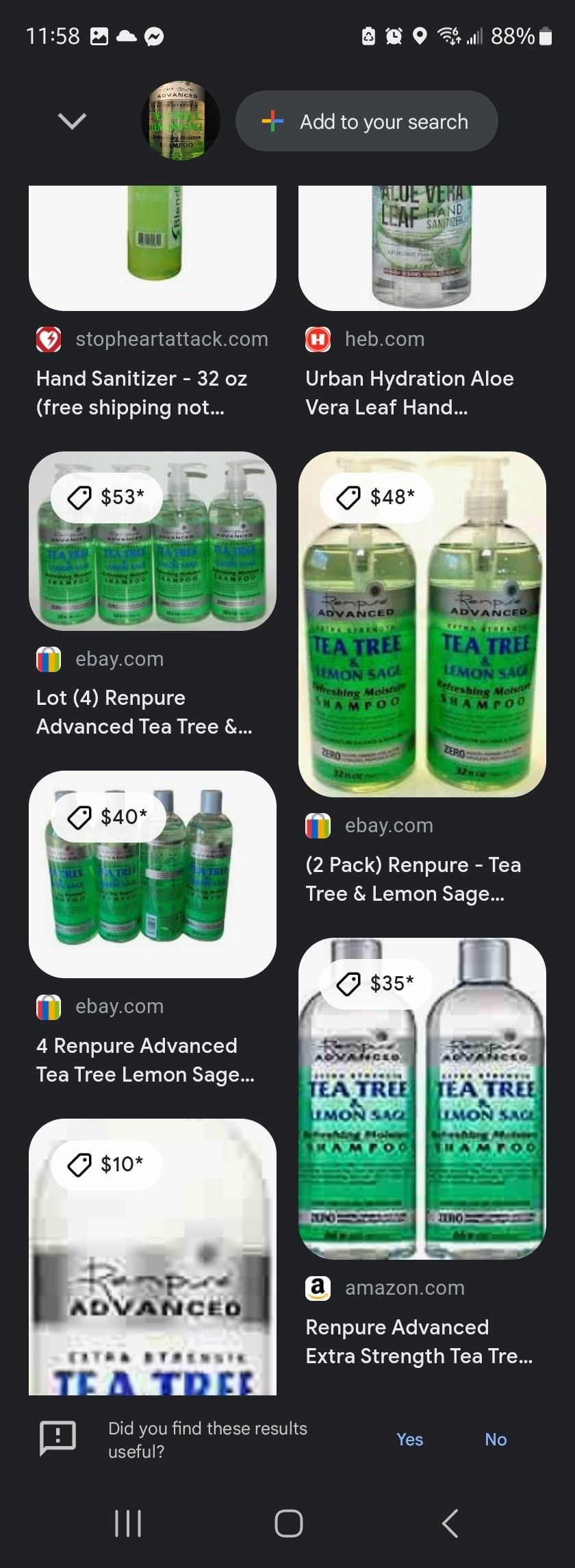 Renpure Advanced Shampoo 