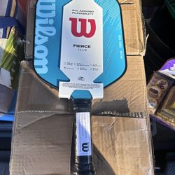 Wilson 16'' Fierce Team Traditional Pickleball Paddle - Blue