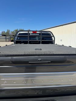 Diamond Back truck cover w headache rack