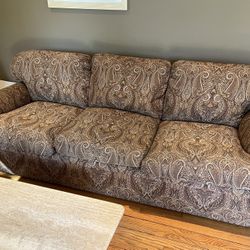 Sofa and Ottoman In Great Condition