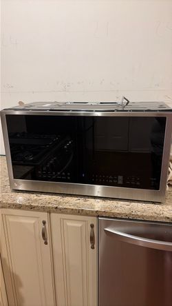 LG over range microwave