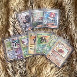 10 Rare Pokémon Cards 