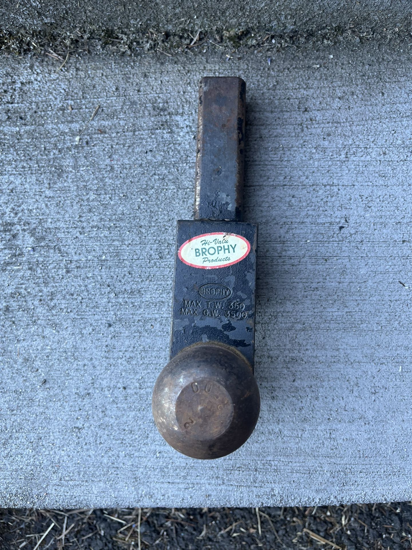 Three Trailer Ball Hitches 1 7/8”