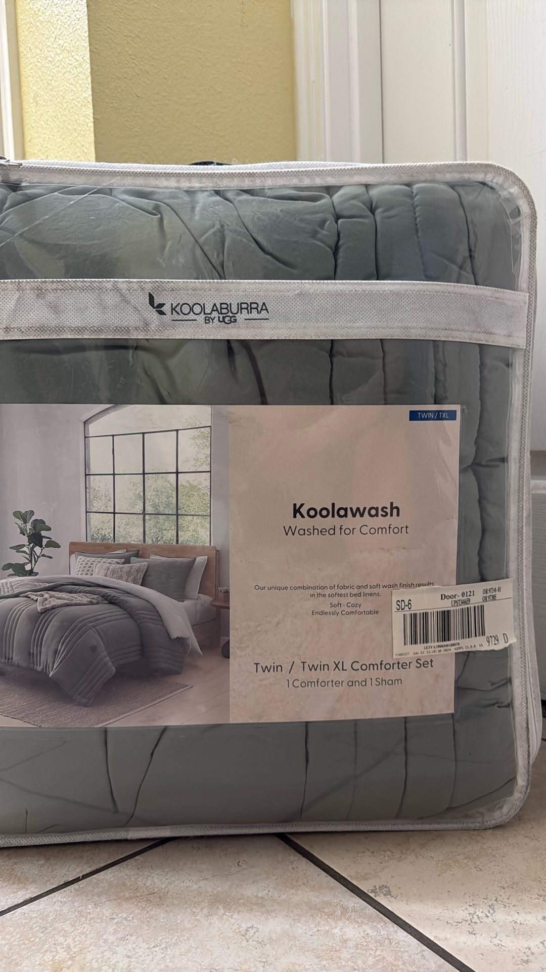 UGG Brand Koolaburra Twin Size Comforter Set