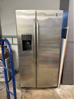 GE Profile Side-by-Side Fridge Free