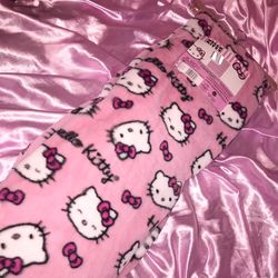Hello Kitty Ultra Fine Faux Fur Throw Blanket