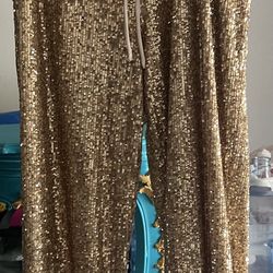 Gold Victoria Secret pants