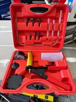 Hand Vacuum Pump and Brake Bleeder Kit