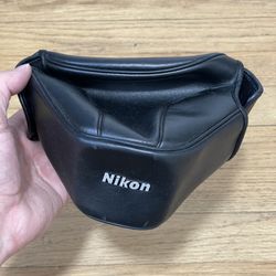 Nikon Vintage Film Camera Leather Half  Case