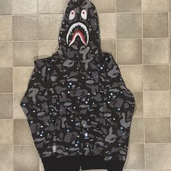 BAPE Full Zip Up Hoodie 