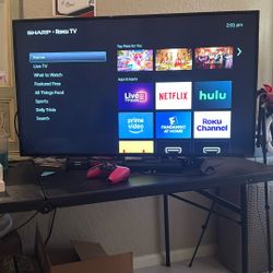 50’ Sharp Roku TV