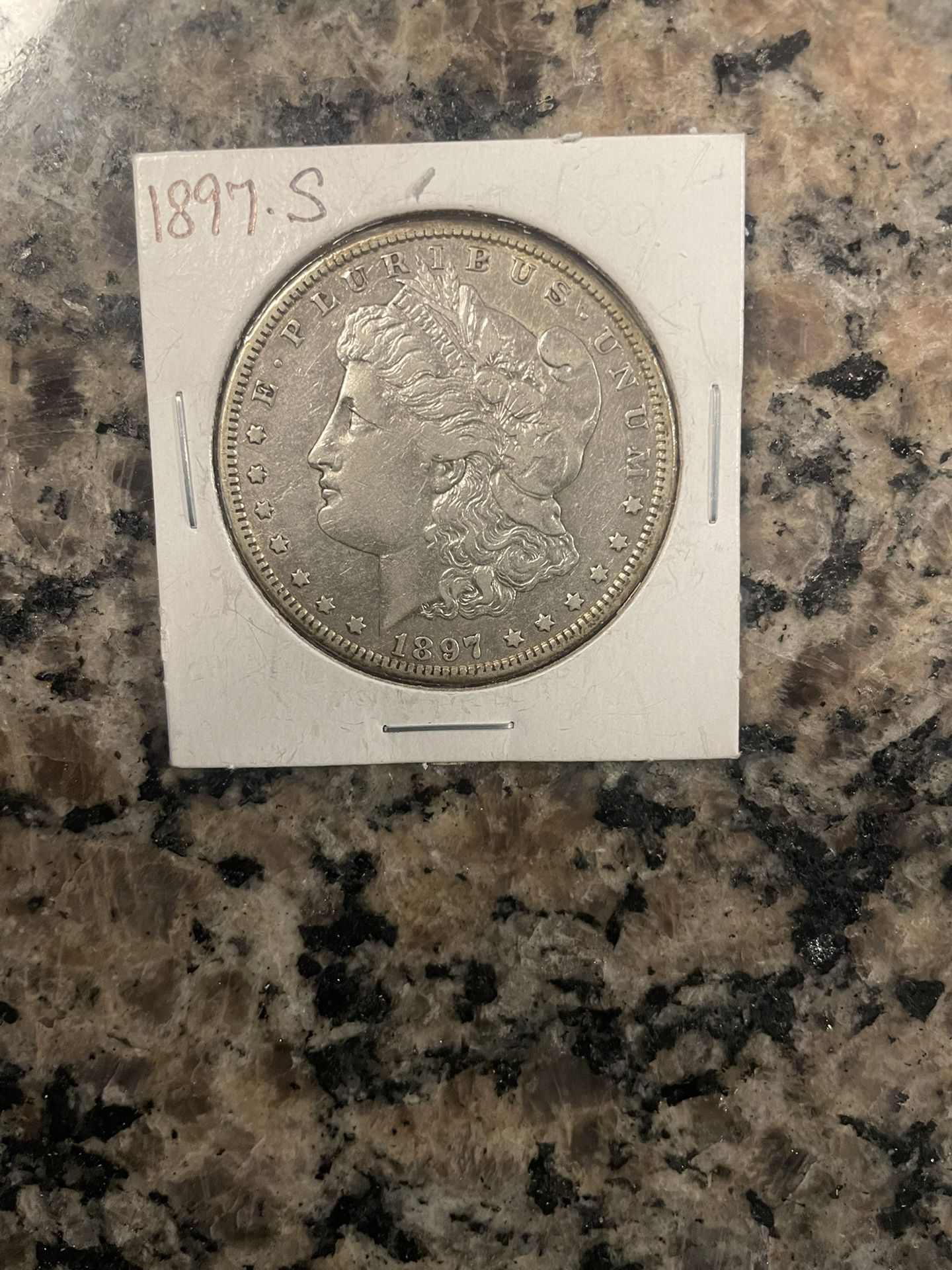 1897-S  Morgan Silver Dollar 
