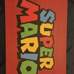 Super Mario Promotional Signage