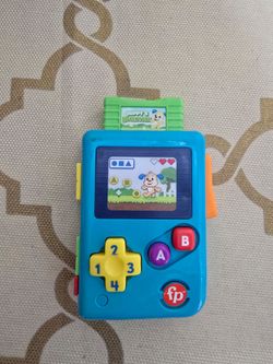 Fisher-Price Laugh & Learn Baby & Toddler Toy Lil’ Gamer Pretend Video Game Work
