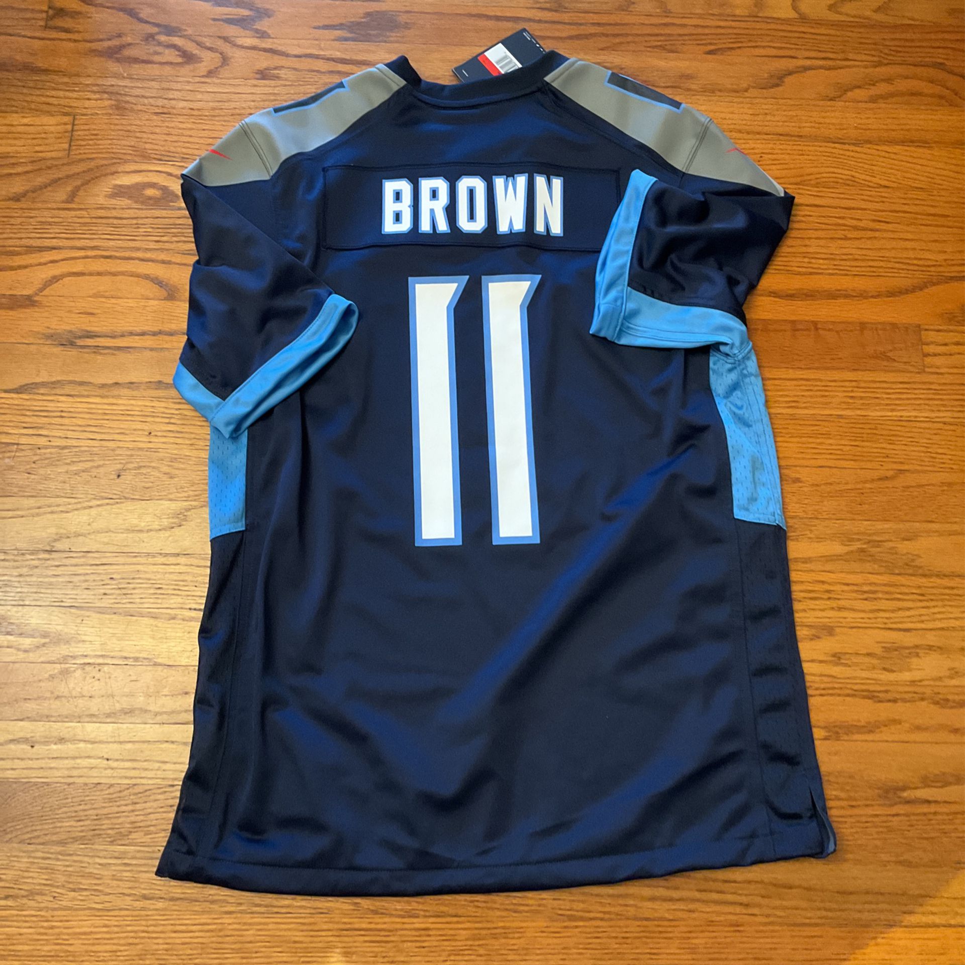 Nike Mens Blue Tennessee Titans #11 NFL A.J. Brown Football Jersey Size  Large for Sale in Norwalk, CA - OfferUp