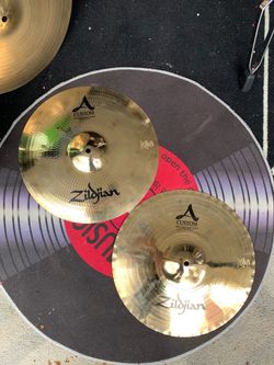 Zildjian A Custom Series 15” Mastersound Hi Hat Drum Cymbals  BRAND NEW Retails for $629
