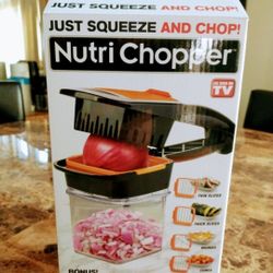 New Nutri Chopper Food Processor Appliance Kitchen House wear