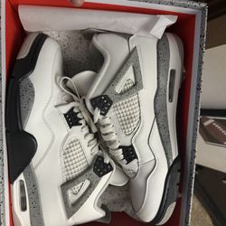 Air Jordan Retro Cement 4s Size 11