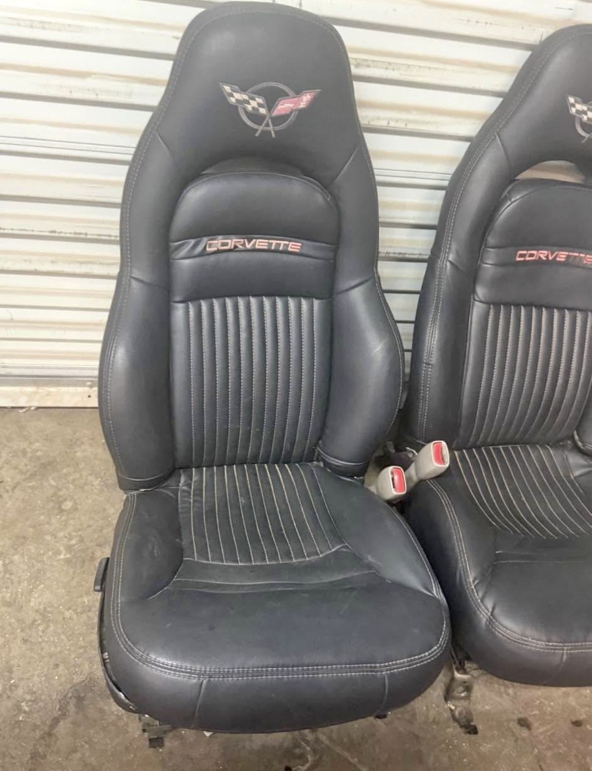 C5 corvette 50th anniversary seats