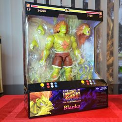 Jada Toys Street Fighter II Blanka 7-inch Action Figure
