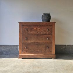 Antique Wood Dresser 