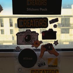 Nikon Sticker Pack
