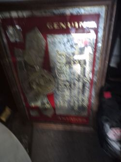 Vintage bar mirrors