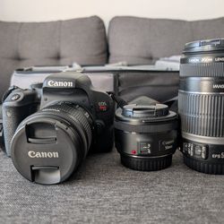 Canon Rebel T7i DSLR Camera