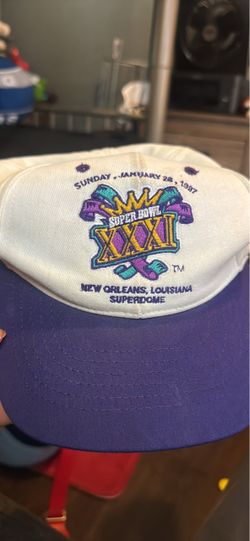 Vintage Super Bowl XXXI Snapback Hat 1997