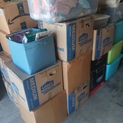 ******$60 Takes About 30 Boxes And Bins Of Sellable Items