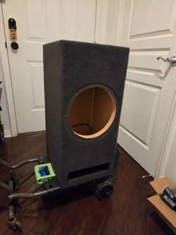 Ported box for 12"  subwoofer