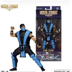 Subzero Mortal kombat Klassic mcfarlane 