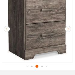 2 Drawer Nightstand