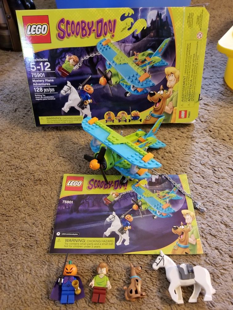 LEGO Scooby-Doo "Mystery Plane Adventures" (75901) 100% COMPLETE +Box