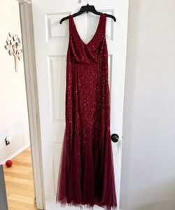 Burgundy Gown XL