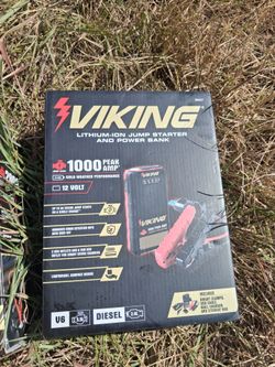 1000 peak viking jump starter