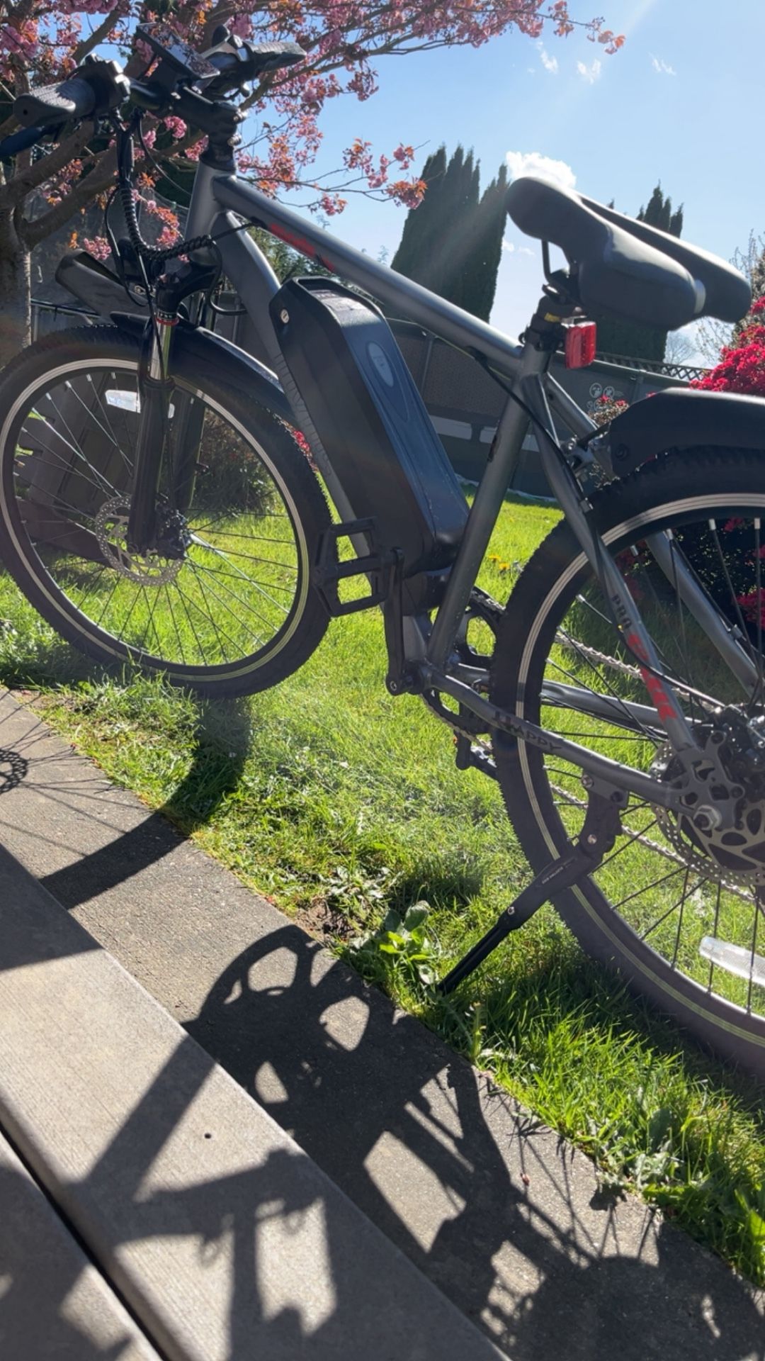 A Mountain E Bike