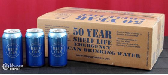 💧 BLUE CAN  - EMERGENCY DRINKING WATER – 50-YEAR SHELF LIFE 💧
