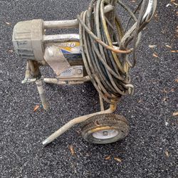 Airless Paint Sprayer CLOGGED UP being Sold For PARTS OR REPAIR 