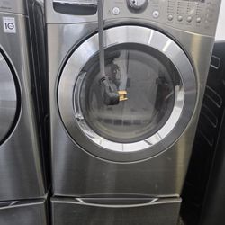 Lg Washer And Dryer Set Electric 