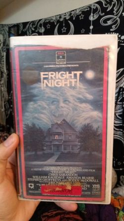 Fright night VHS