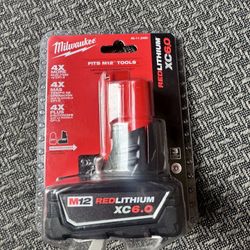M12 12-Volt Lithium-Ion XC Extended Capacity 6.0Ah Battery Pack