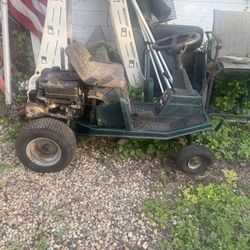 Riding Lawnmower No Cutting Deck , Go Cart