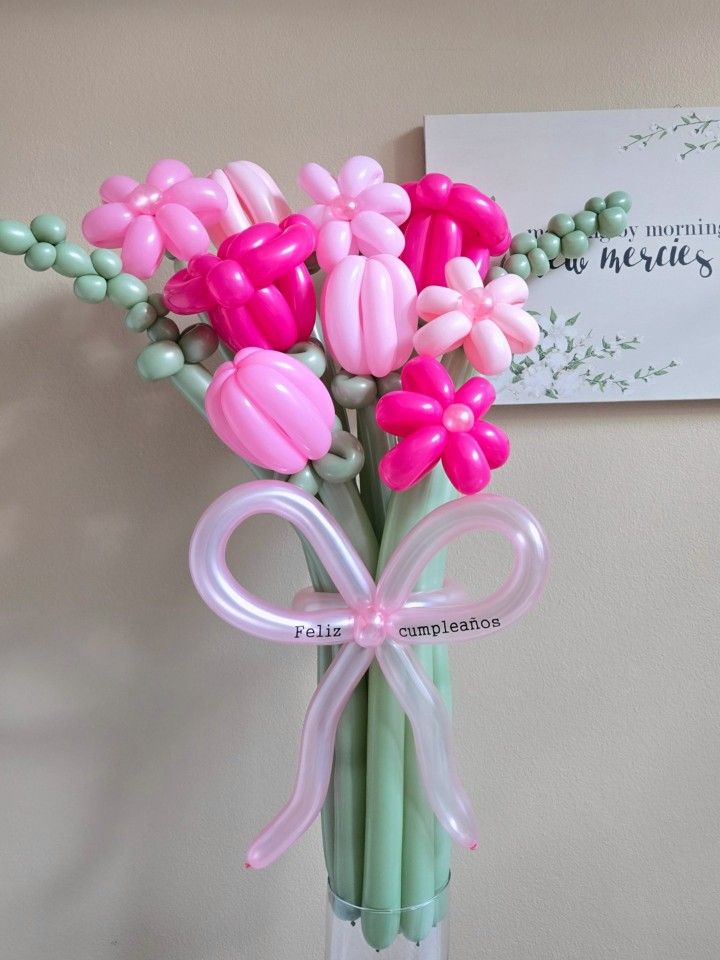 Flower Balloon Bouquet