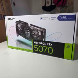 PNY GeForce RTX 5070 / BRAND NEW SEALED / It Is Available