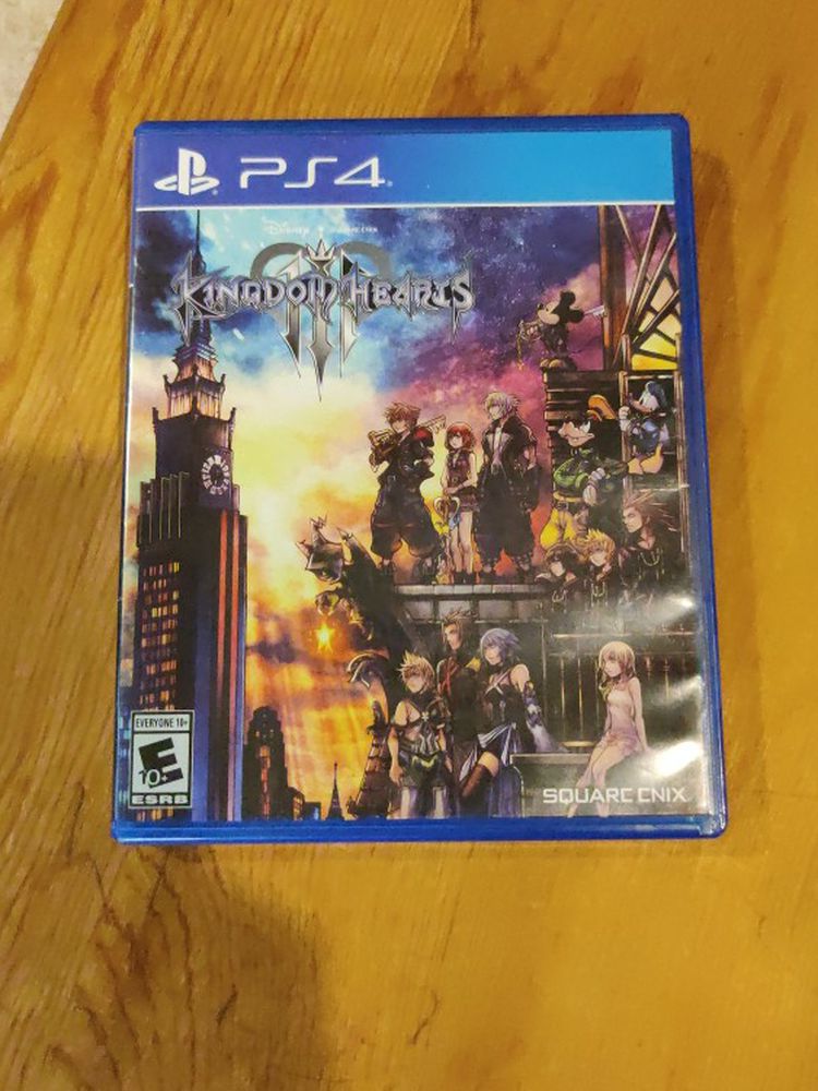 Kingdom Hearts 3 PS4 Playstation 4 Like New