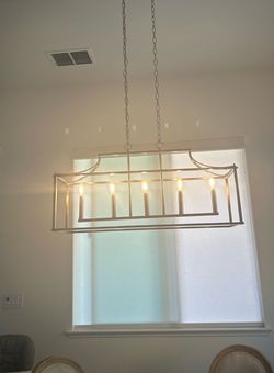 Modern 5-Light Dining Room Chandelier / Island Light Fixture