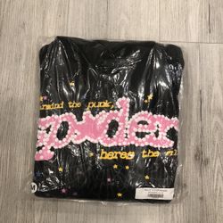 Spider Pink Spider Hoodie Size M Brand New 