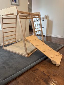 Wooden Indoor Jungle Gym